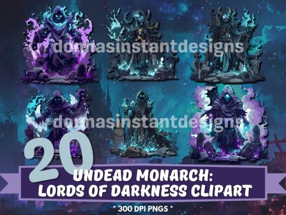 20 Cartoon Lich King Clipart