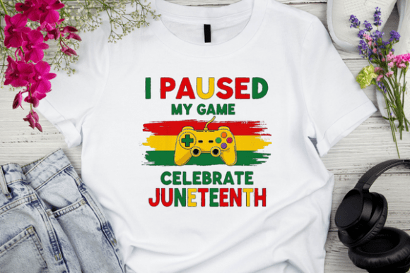Celebrating With Purpose: The Juneteenth Gaming Celebration T-Shirt and the Rise of Creative Digital Assets
