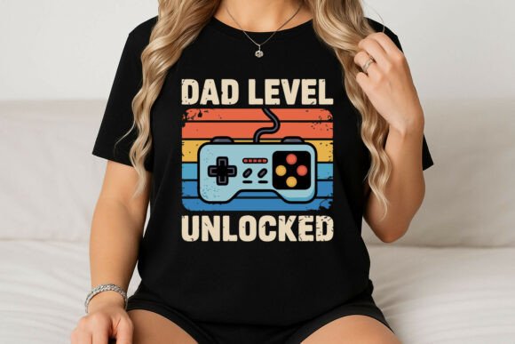 Dad Level Unlocked Retro Gaming Design – A Strategic Asset for Niche Branding and Creative Projects