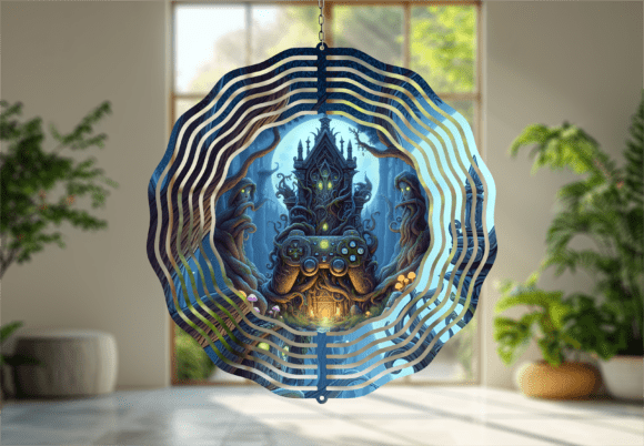 Eldritch Gaming Castle Wind Spinner: A Complete Guide to the Sublimation Design Digital Download