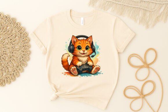 Gaming Cat Sublimation Printable Clipart: A Practical Resource for Creative Projects