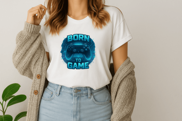 Gaming Life T-shirt Sublimation Clipart: A Practical Asset for Creators and Small Businesses
