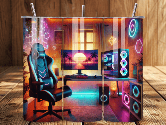 Gaming Station Video Game Tumbler Wrap – Design, Features & Practical Use