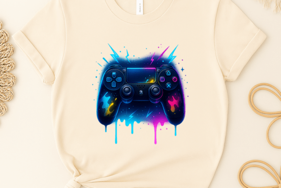 Gaming Sublimation Clipart Controller