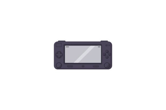Handheld Gaming Console in Minimalistic Design