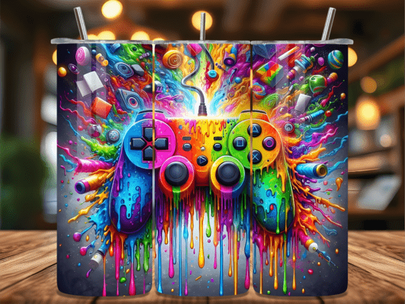 Paint Splatter Gaming Controller Tumbler: Practical Tips for Sublimation and Crafting