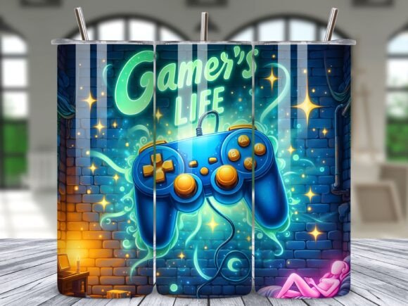 Retro Gaming Controller Tumbler Wrap Art: A Straightforward Guide to Sublimation Success