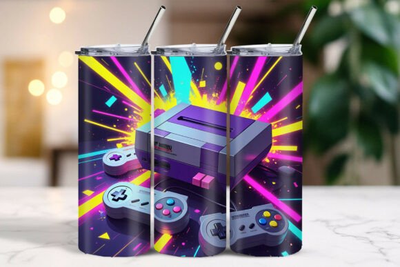 The Colorful Console Gaming Paint Splash Tumbler: A Practical Asset Review for Creators