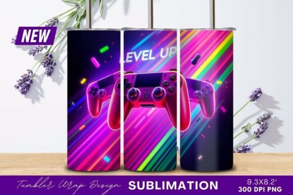 The Rise of Gaming Controllers with Neon Lights: From Screen to Tumbler Design